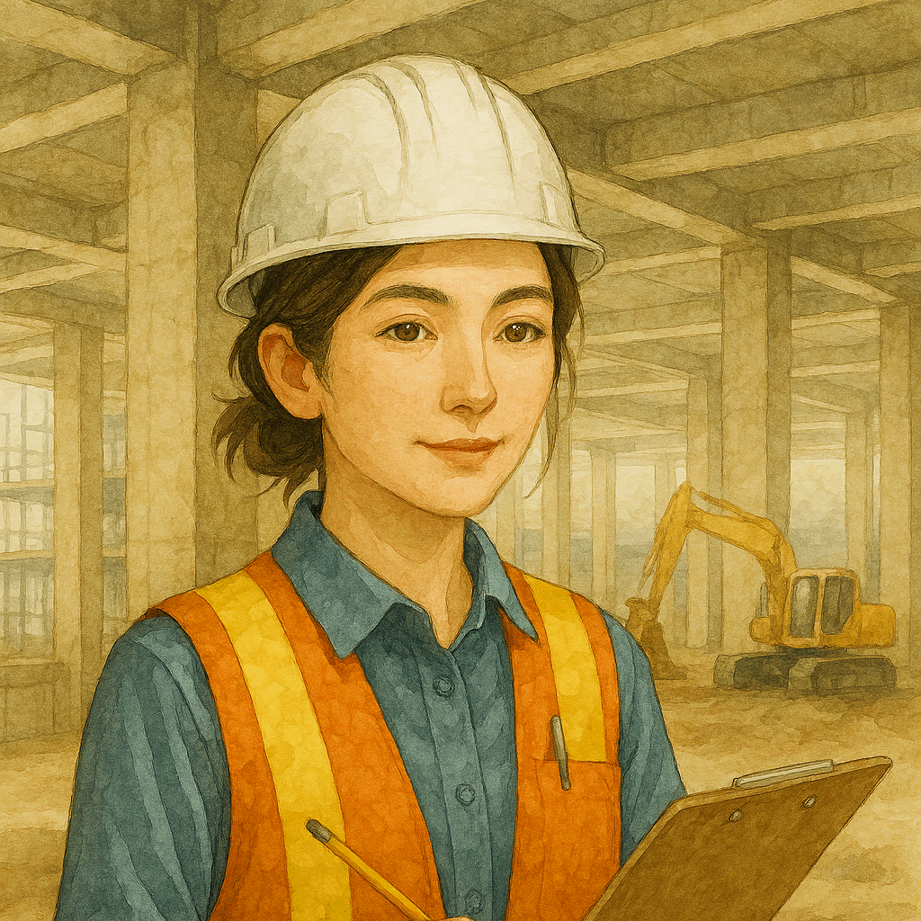 建築施工管理のお仕事